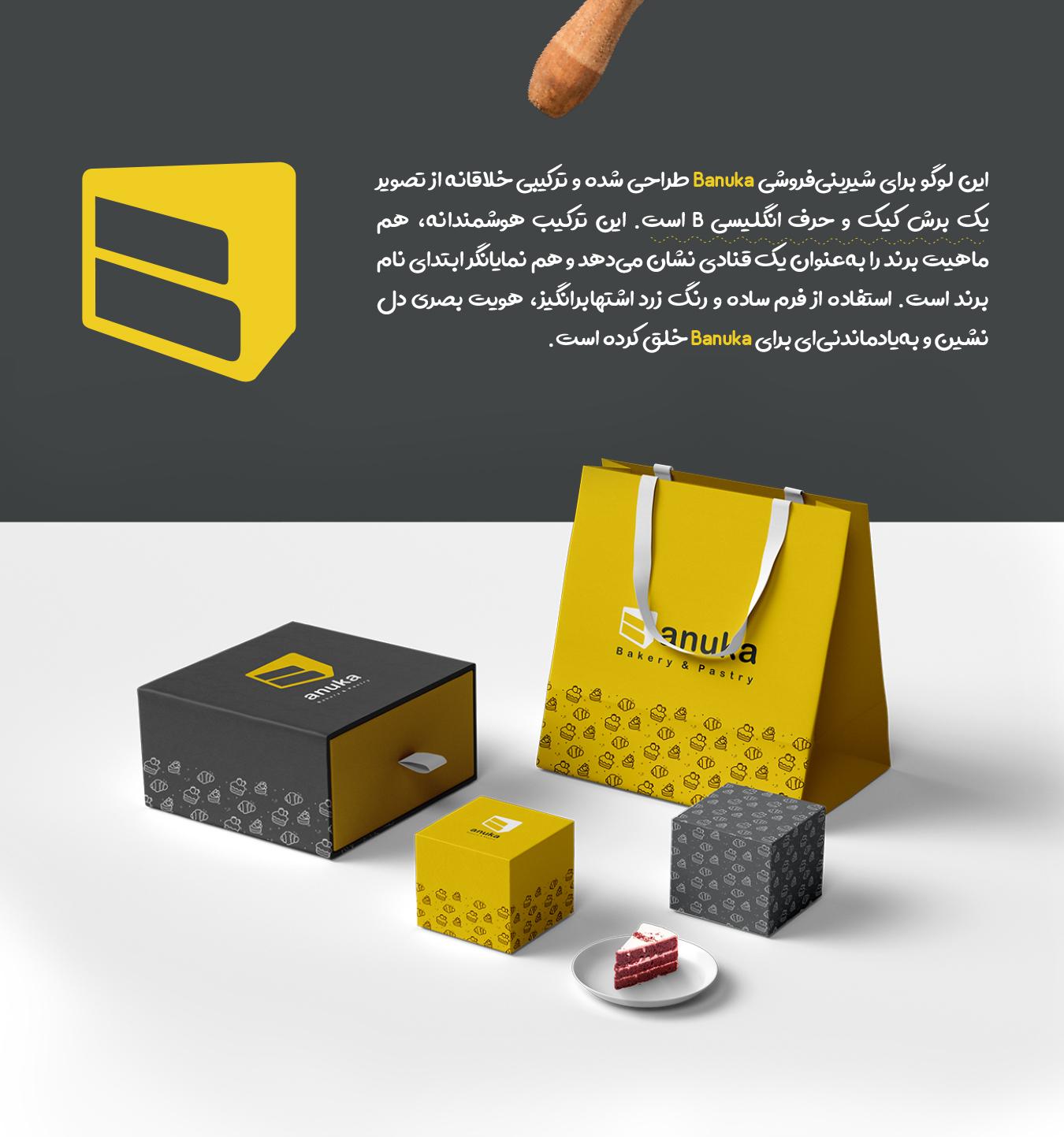 ارائه لوگو بانوکا